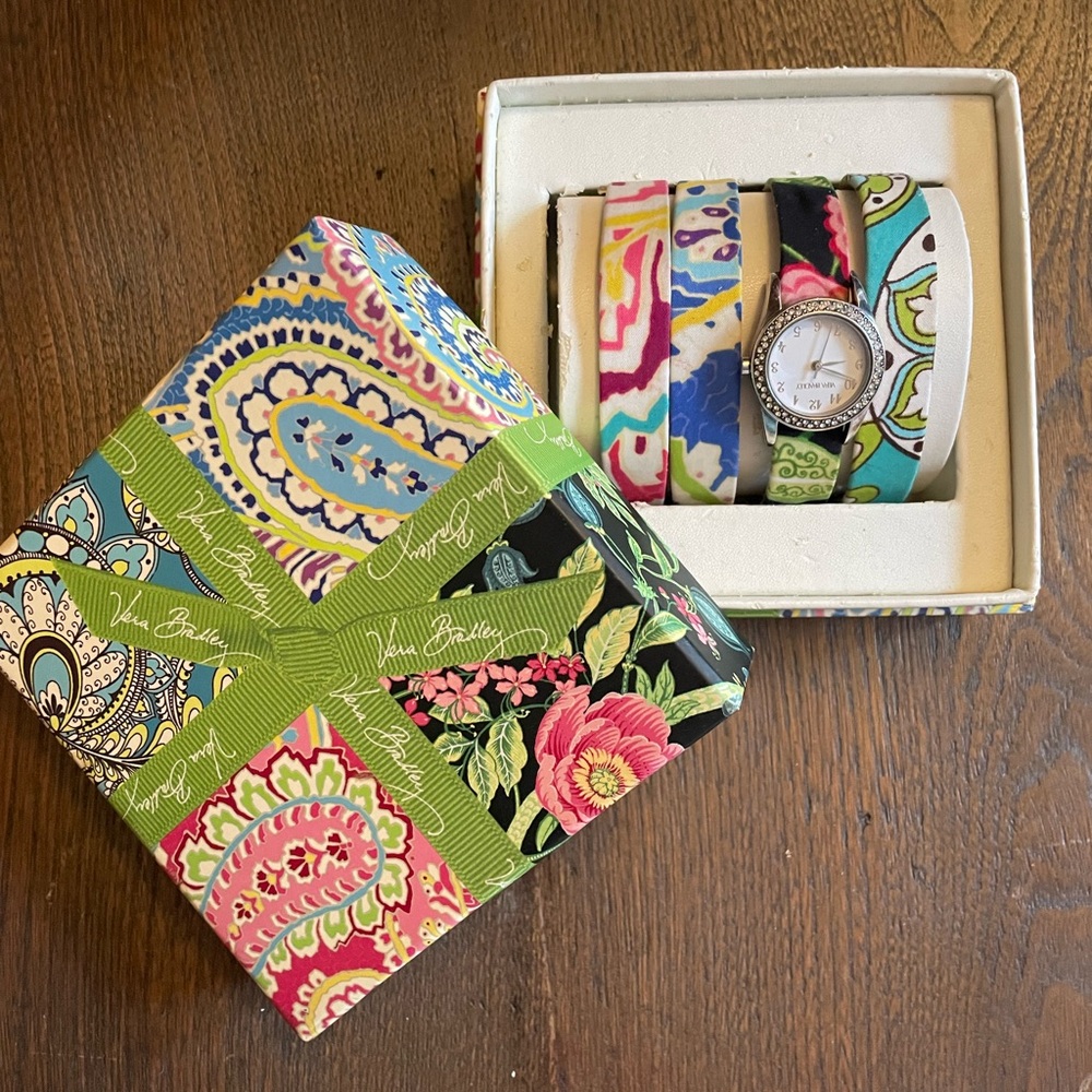 Vera Bradley Multicolor Watch Set